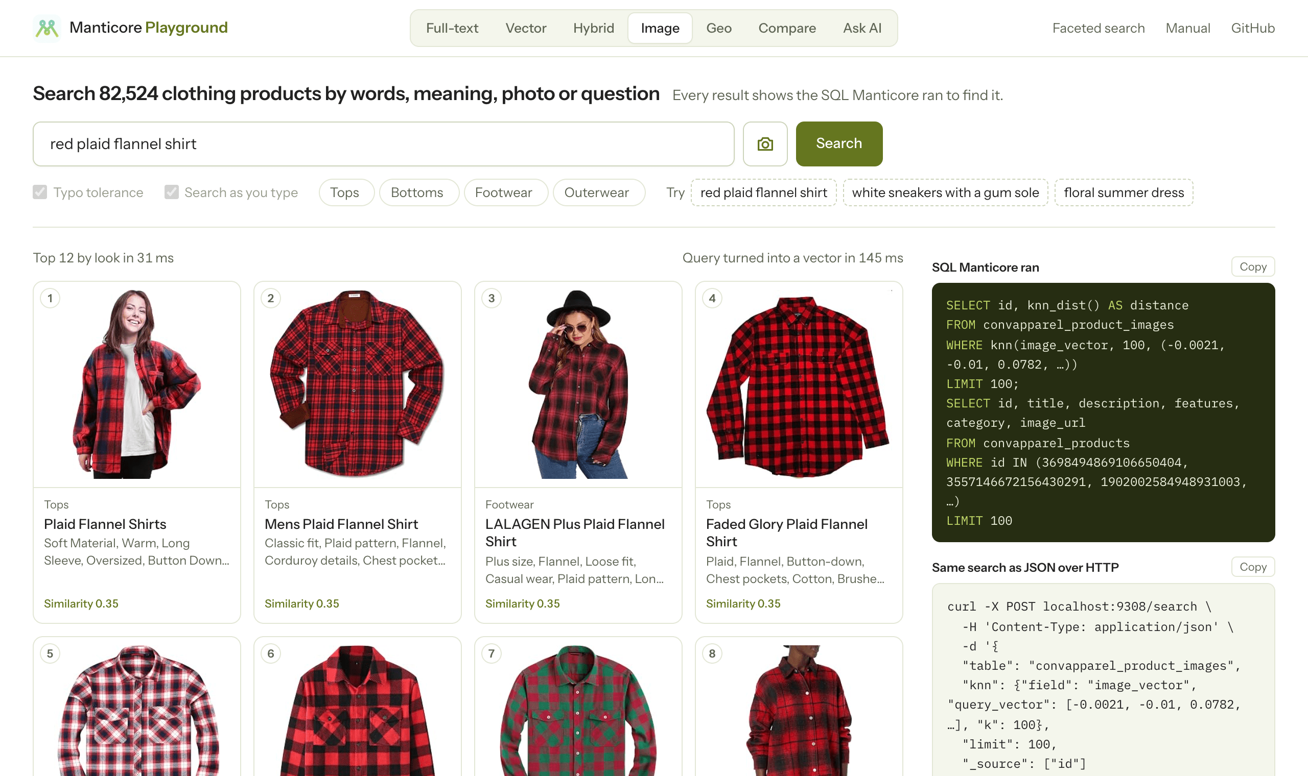 Image search for red plaid flannel shirt returns photos of red plaid shirts