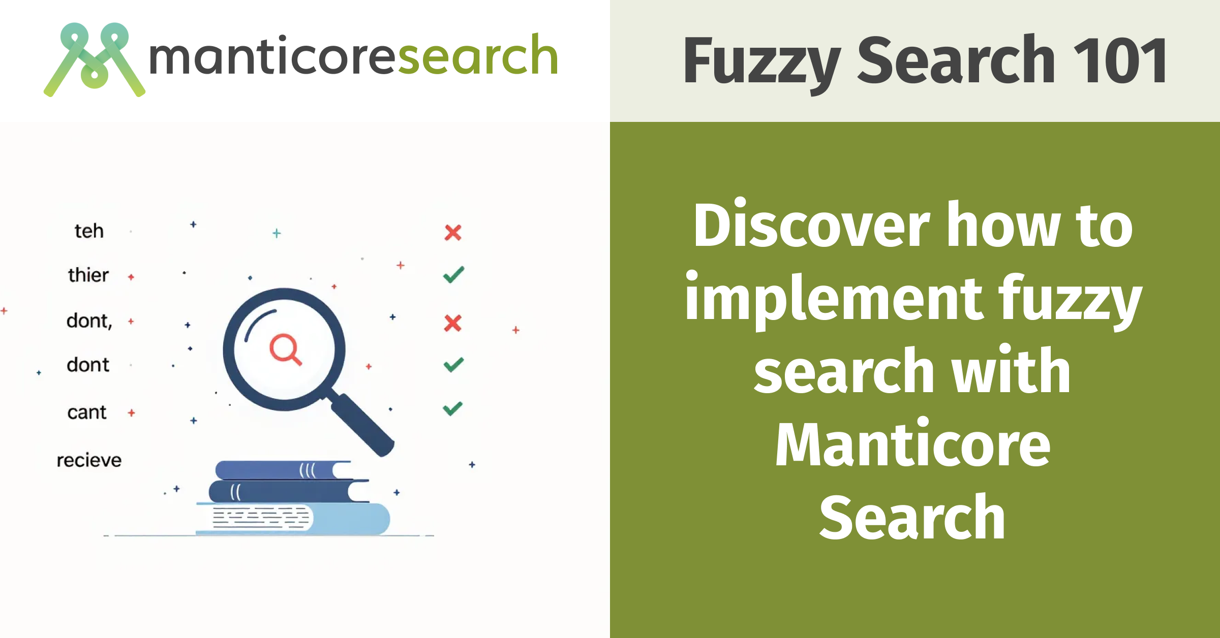 Discover how to implement fuzzy search with Manticore Search