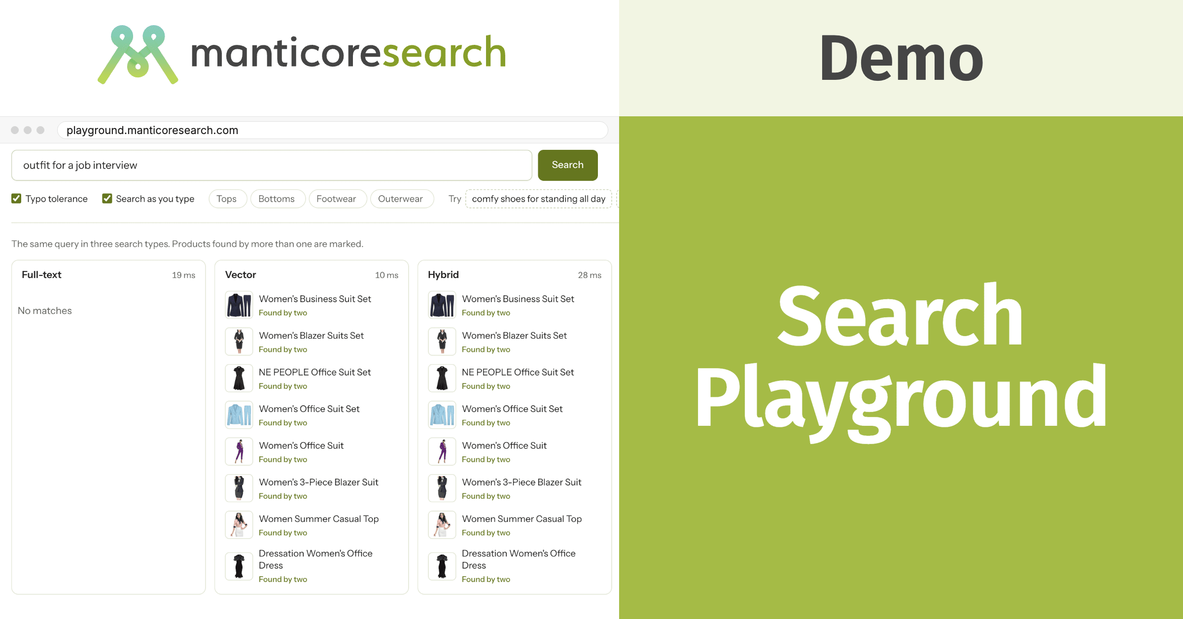We Asked for Socks, Got Pants: Six Ways to Search the Same Product Catalog