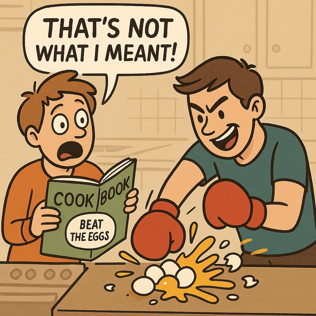 Это не то, что я имел в виду